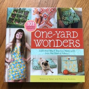 One-Yard Wonders 101 Sewing Projects book with patterns